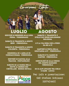 Escursioni Estate - liberamentenatura